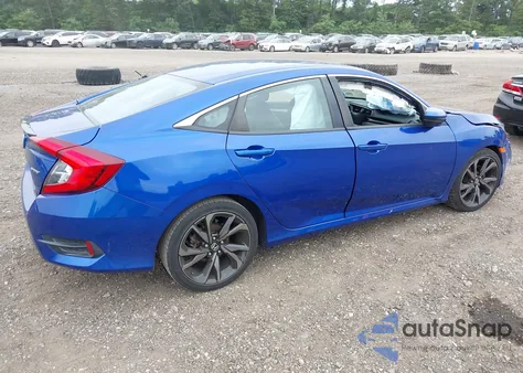2020 Honda Civic Sport из США, поврежденный, VIN 2HGFC2F86LH547253
